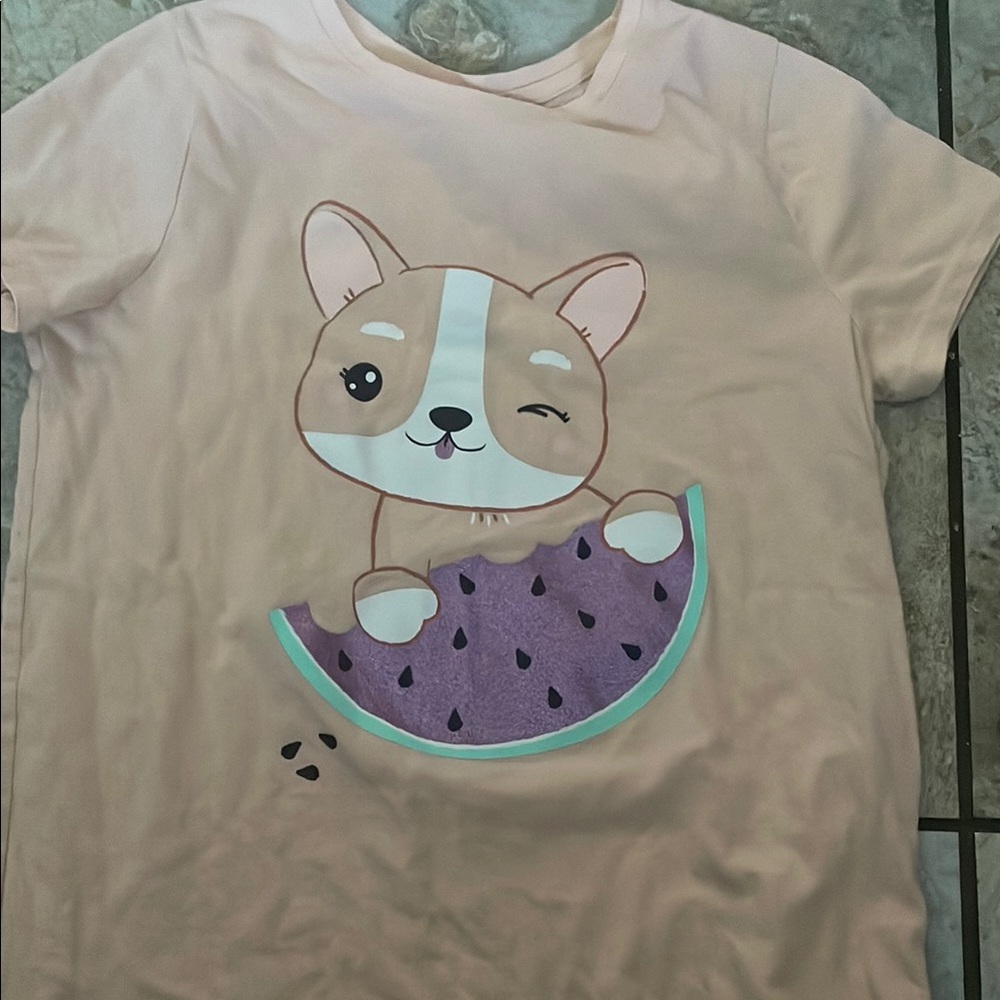 Cute Dog Graphic T-Shirt